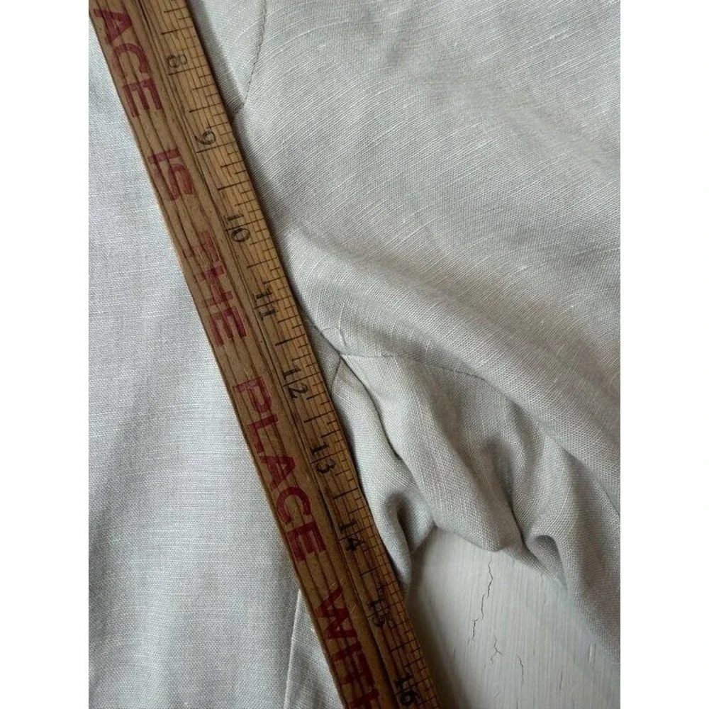 Cubavera Mens Linen Blend Summer Pants Light Tan Size 40 x 30